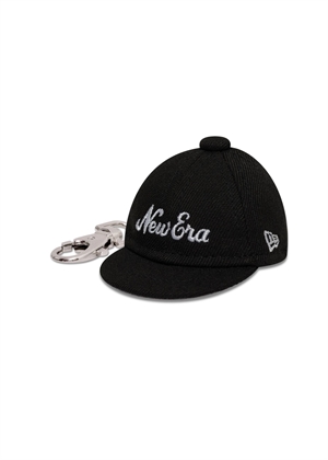 New Era mini cap keychain Black/White New Era